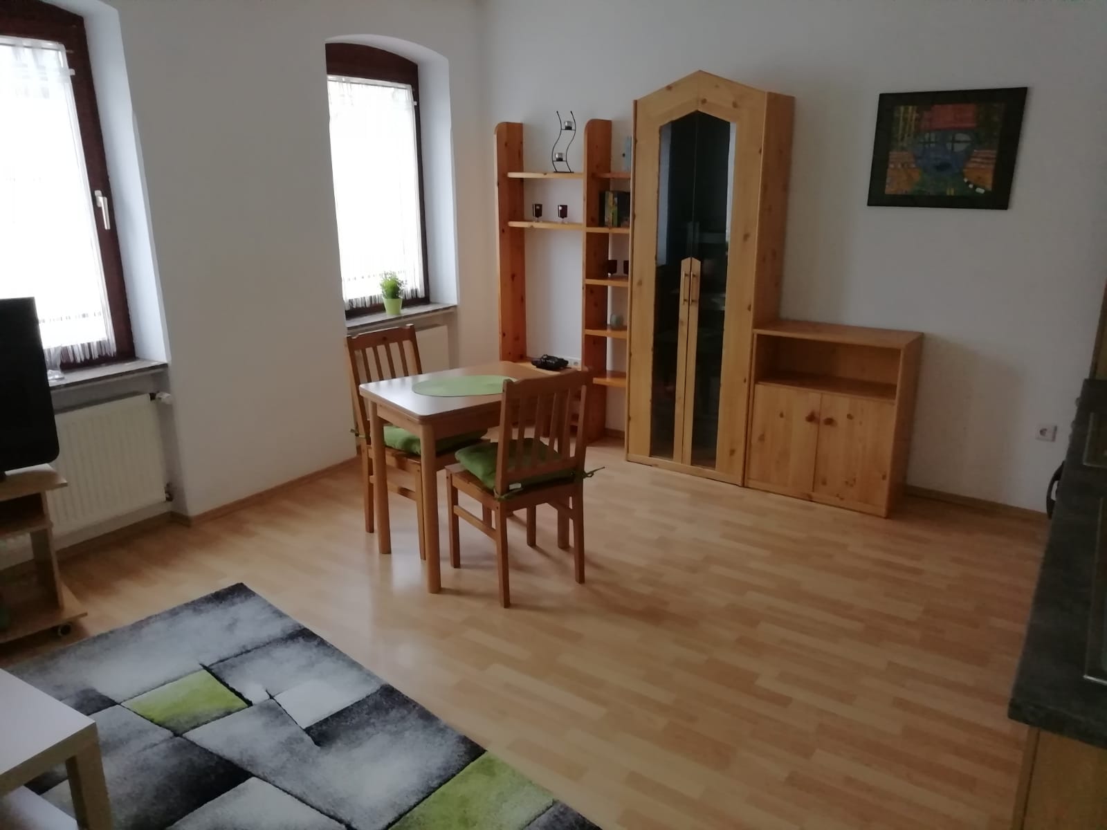 Ferienwohnung II – Wohn- und Essbereich